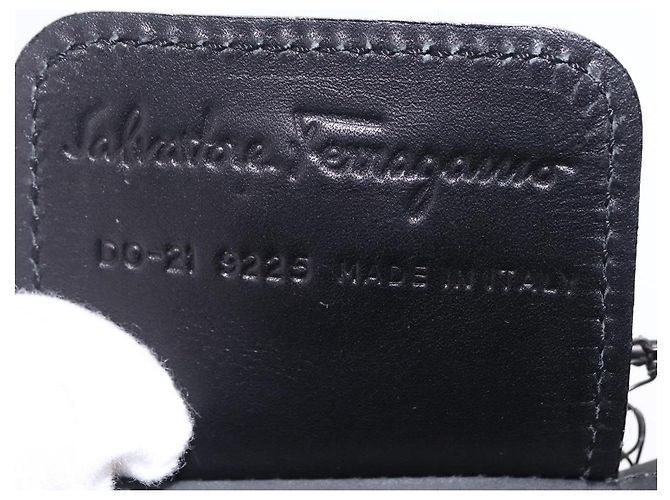 Salvatore Ferragamo Hand Bag Metal 2way Black - vista 11