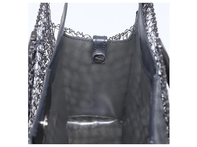 Salvatore Ferragamo Hand Bag Metal 2way Black - vista 24