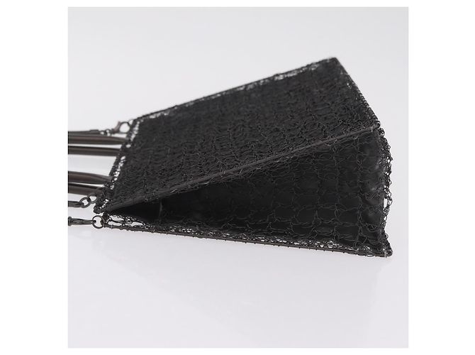 Salvatore Ferragamo Hand Bag Metal 2way Black - vista 4