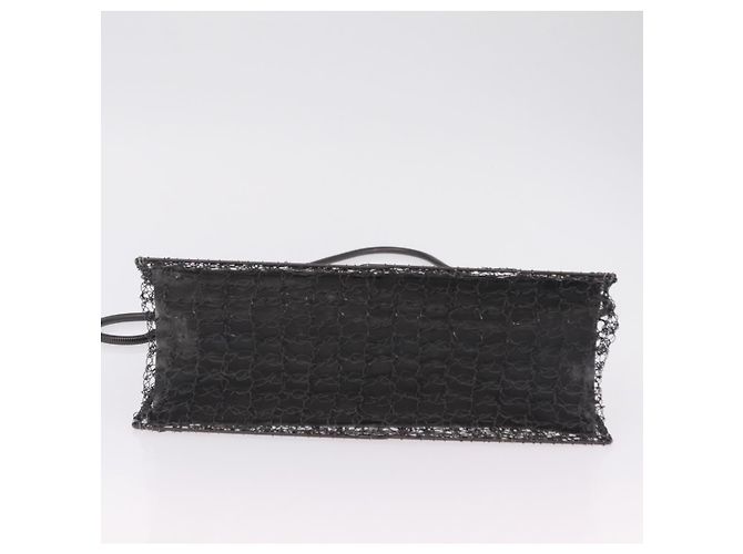 Salvatore Ferragamo Hand Bag Metal 2way Black - vista 5