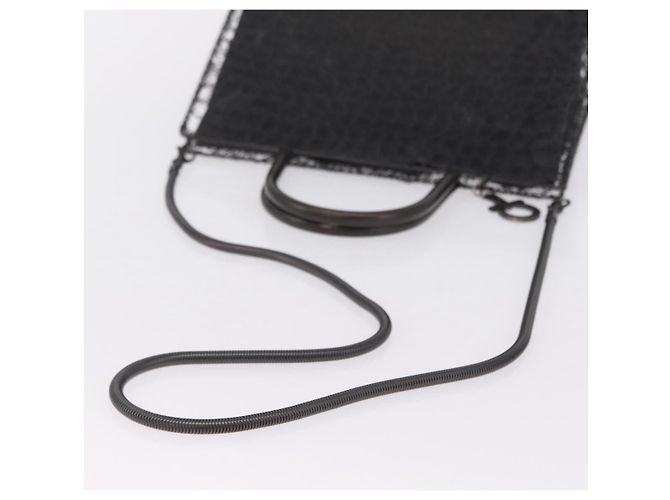 Salvatore Ferragamo Hand Bag Metal 2way Black - vista 8