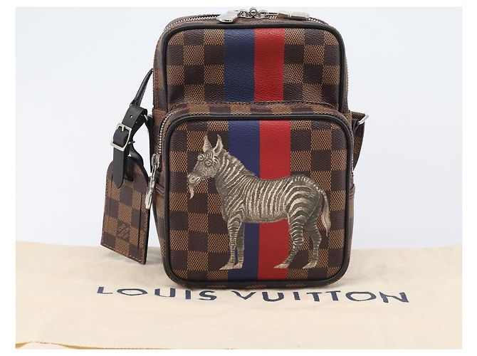 LOUIS VUITTON Damier Ebene Amazon Shoulder Bag N42703 LV - Ansicht 12