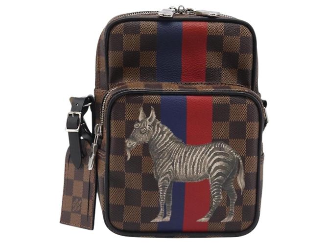 LOUIS VUITTON Damier Ebene Amazon Shoulder Bag N42703 LV - Ansicht 13