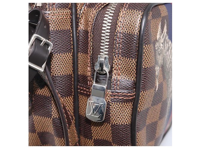 LOUIS VUITTON Damier Ebene Amazon Shoulder Bag N42703 LV - Ansicht 26