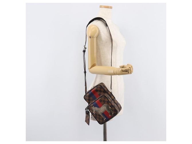 LOUIS VUITTON Damier Ebene Amazon Shoulder Bag N42703 LV - Ansicht 28