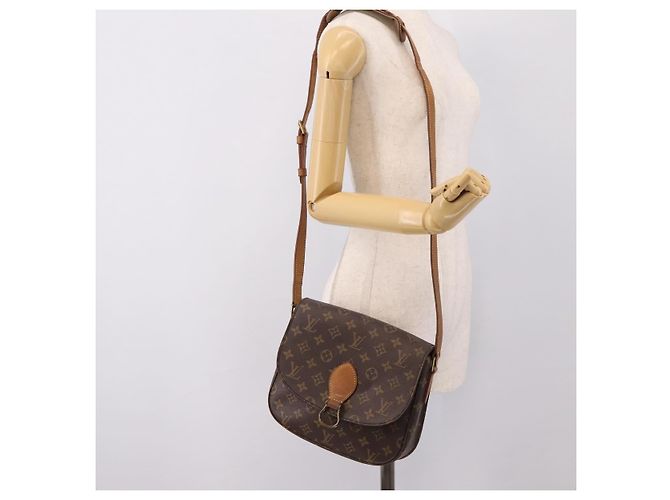 Saint-Cloud LOUIS VUITTON Monogram Saint Cloud GM Shoulder Bag M51242 LV - vista 27