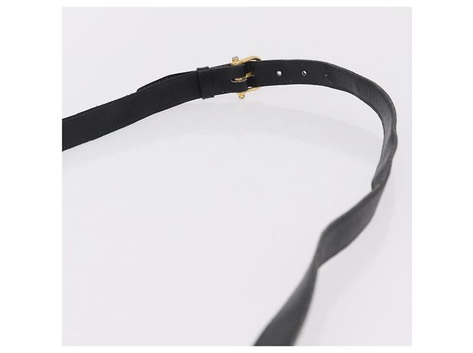 Céline CELINE Hand Bag Leather Black Gold Tone - vista 16