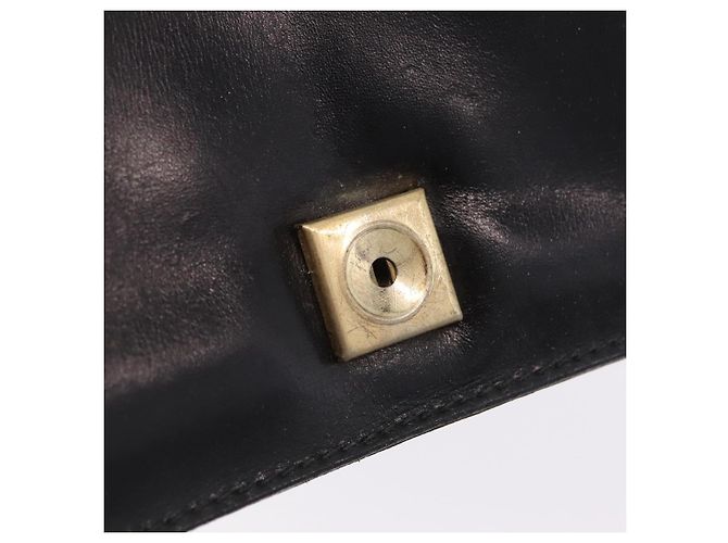 Céline CELINE Hand Bag Leather Black Gold Tone - vista 26