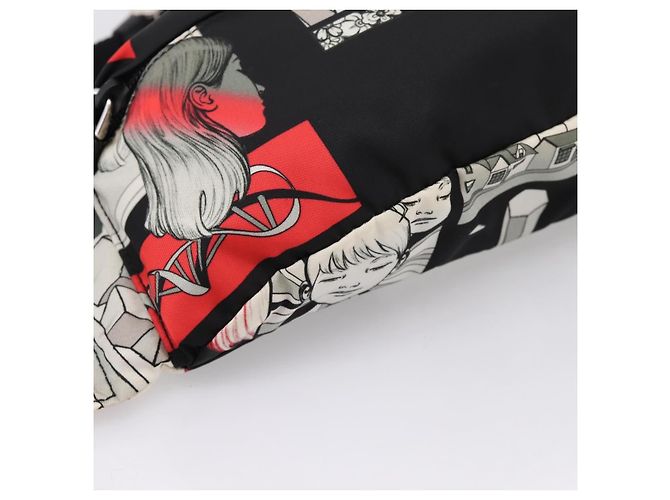 PRADA Waist Bag Nylon Black Silver - vista 15