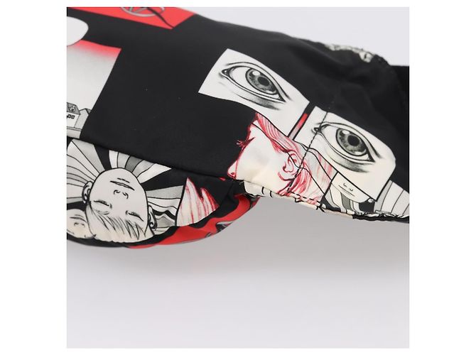 PRADA Waist Bag Nylon Black Silver - vista 16