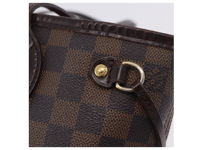 LOUIS VUITTON Damier Ebene Neverfull PM Tote Bag N51109 LV - vista 18