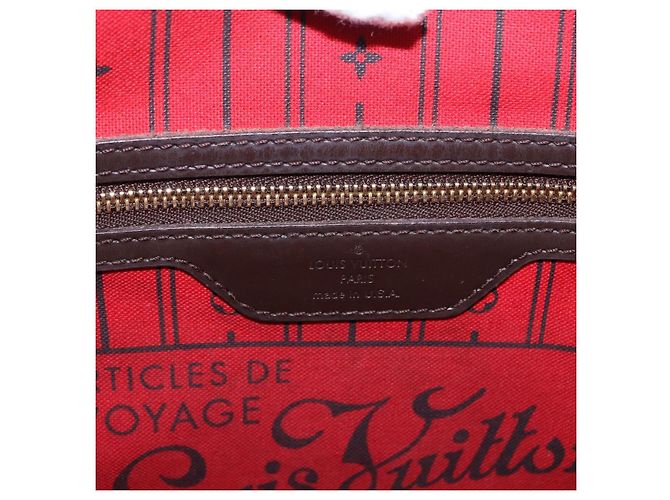 LOUIS VUITTON Damier Ebene Neverfull PM Tote Bag N51109 LV - vista 19