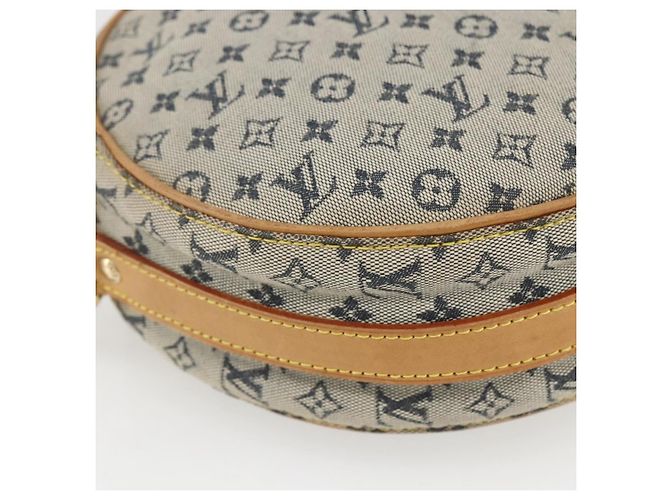 LOUIS VUITTON Monogram Mini Jeanne GM Shoulder Bag Blue M92000 LV - vista 16