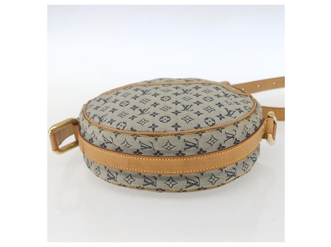 LOUIS VUITTON Monogram Mini Jeanne GM Shoulder Bag Blue M92000 LV - vista 5