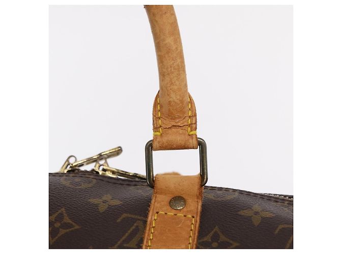 LOUIS VUITTON Monogram Keepall Bandouliere 45 Boston Bag M41418 LV - vista 12