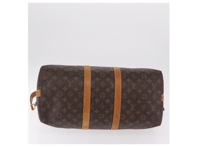 LOUIS VUITTON Monogram Keepall Bandouliere 45 Boston Bag M41418 LV - vista 16