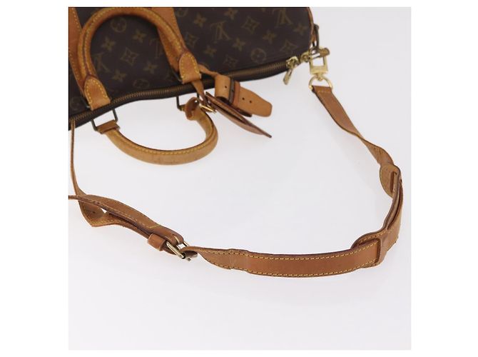 LOUIS VUITTON Monogram Keepall Bandouliere 45 Boston Bag M41418 LV - vista 27