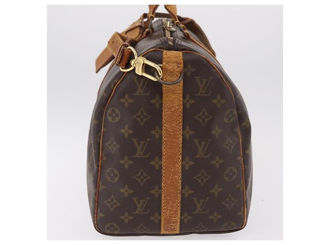 LOUIS VUITTON Monogram Keepall Bandouliere 45 Boston Bag M41418 LV - vista 6