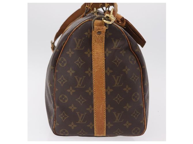 LOUIS VUITTON Monogram Keepall Bandouliere 45 Boston Bag M41418 LV - vista 8