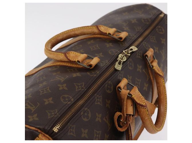 LOUIS VUITTON Monogram Keepall Bandouliere 45 Boston Bag M41418 LV - vista 9
