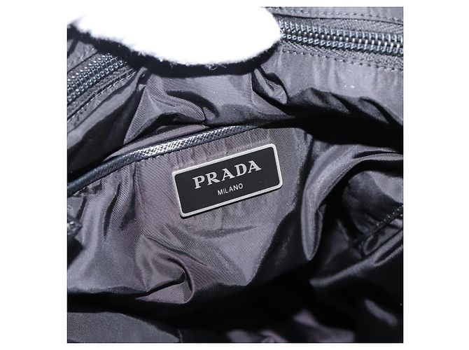 PRADA Tote Bag Nylon 2way Light Blue Silver - vista 22
