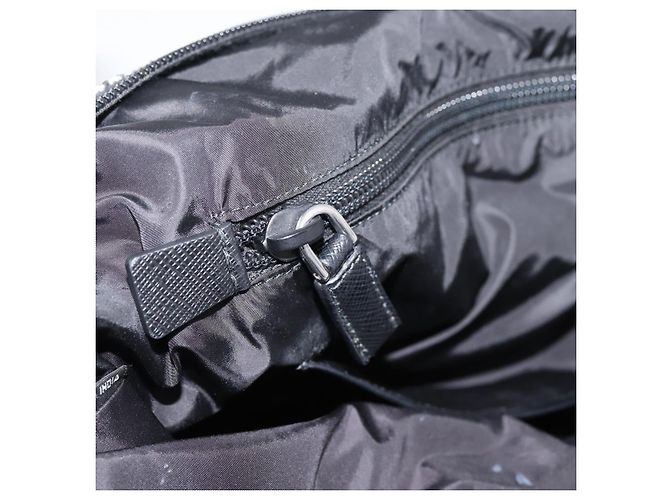 PRADA Tote Bag Nylon 2way Light Blue Silver - vista 25