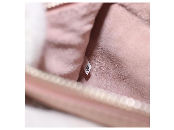 Miu Miu Tote Bag Leather Pink Silver - vista 12