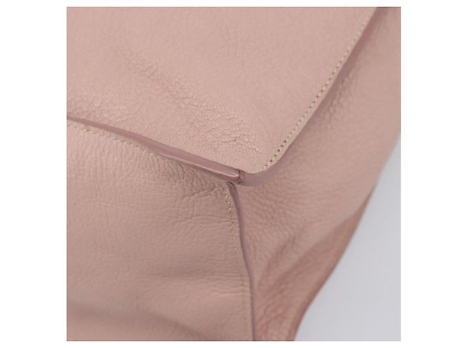 Miu Miu Tote Bag Leather Pink Silver - vista 14