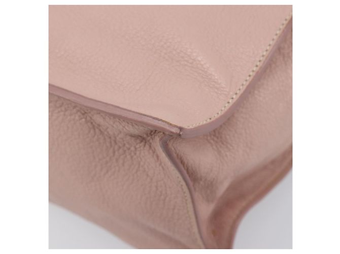 Miu Miu Tote Bag Leather Pink Silver - vista 16