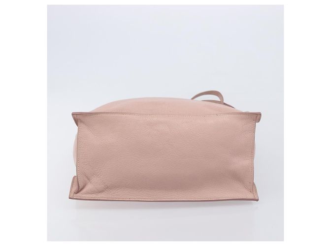 Miu Miu Tote Bag Leather Pink Silver - vista 5