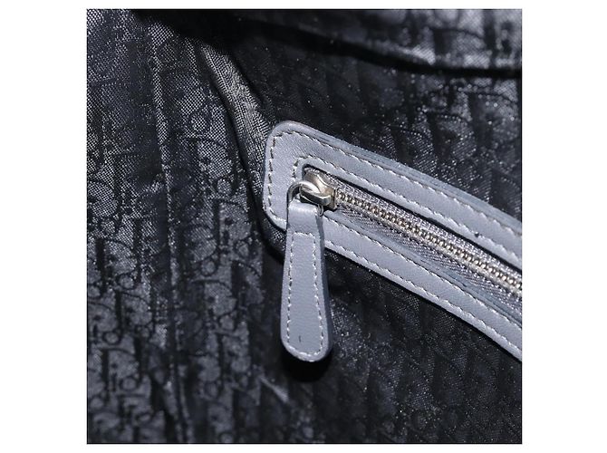 Christian Dior Lamb Skin Canage Lady Dior Hand Bag 2way Gray - vista 24