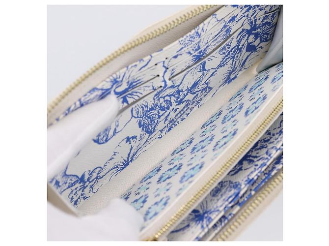 LOUIS VUITTON Monogram Tiles Zippy Wallet Long Wallet Blue M83624 - vista 10