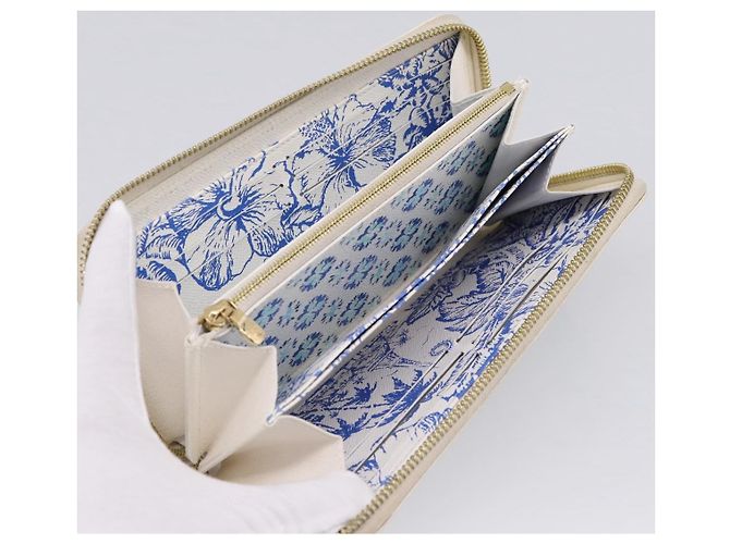 LOUIS VUITTON Monogram Tiles Zippy Wallet Long Wallet Blue M83624 - vista 9