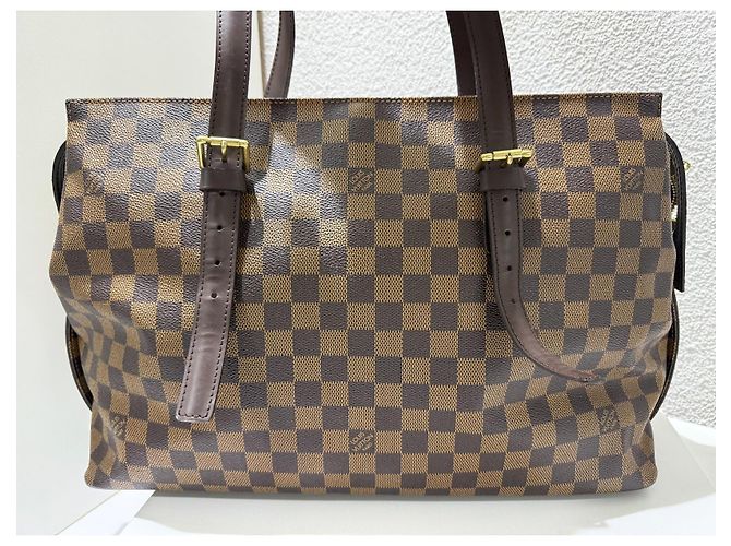 Louis Vuitton Chelsea Damier Ebene Borsa a tracolla - vista 3