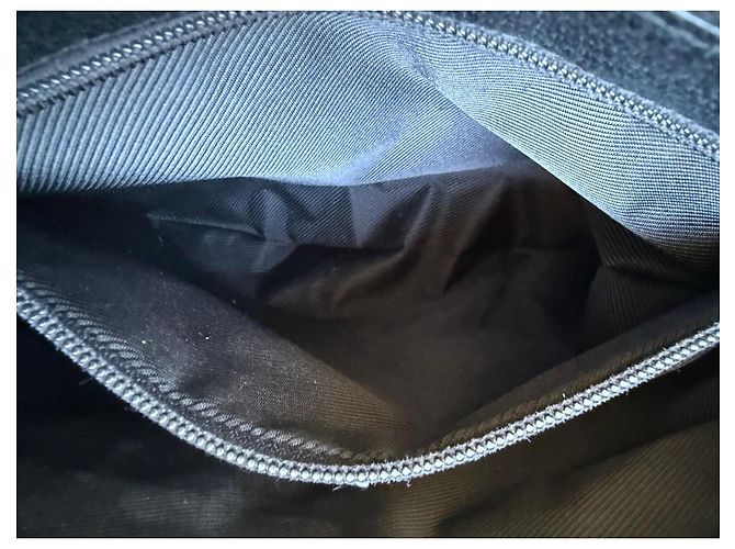 Borsa a tracolla Gucci GG Monogram in tela nera - vista 14