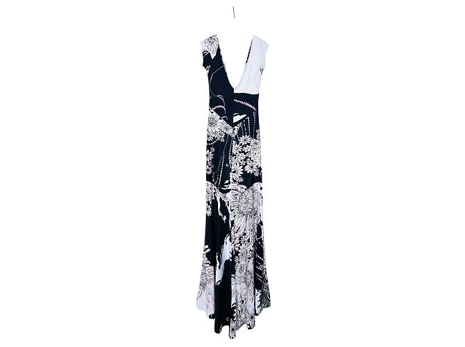 Roberto Cavalli Maxi-Kleid Blumenprint - Ansicht 10