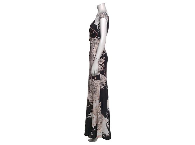 Roberto Cavalli Maxi-Kleid Blumenprint - Ansicht 2