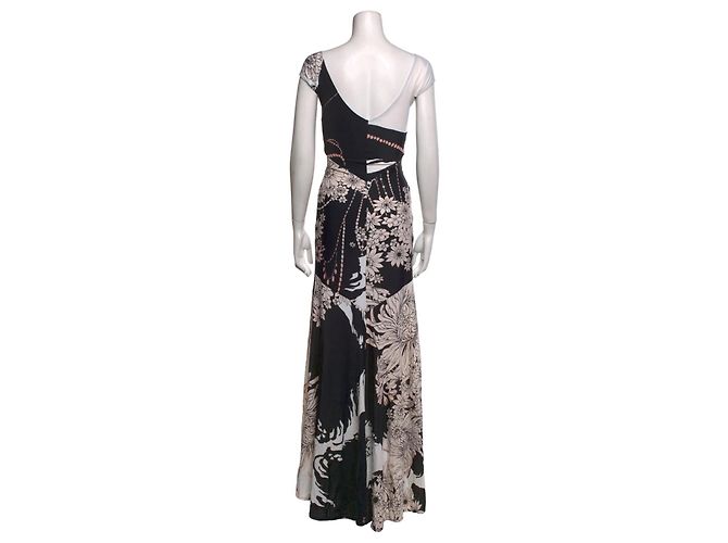 Roberto Cavalli Maxi-Kleid Blumenprint - Ansicht 3