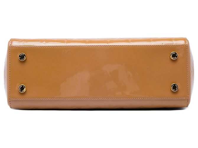 Louis Vuitton Brown Monogram Vernis Brea MM - vista 3