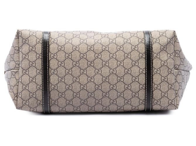 Tote Gucci Beige Medium GG Supreme Tattoo Heart Joy - vista 3