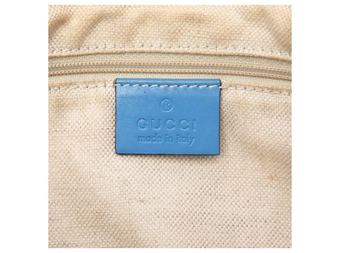 Borsa Gucci Beige GG Canvas Sukey Satchel - vista 5