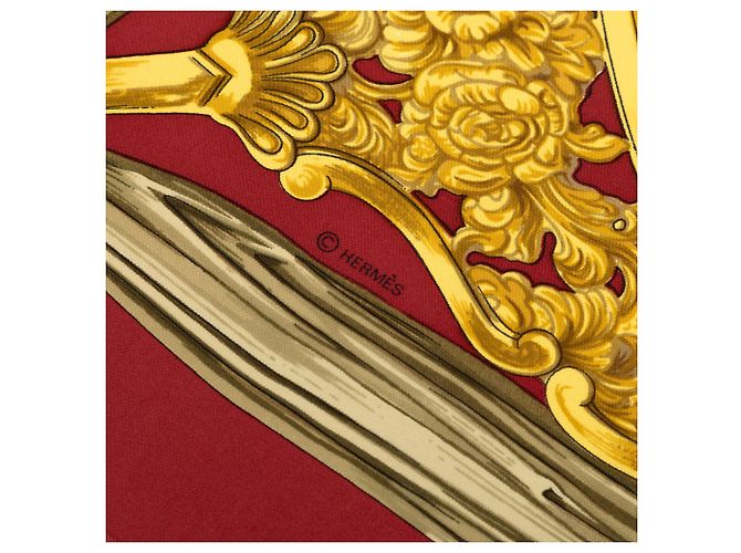 Hermès Red Etriers Seidentuch 90 - Ansicht 8