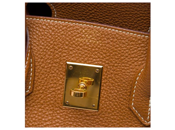 Hermès Brown Togo Birkin Retourne 35 - vista 5