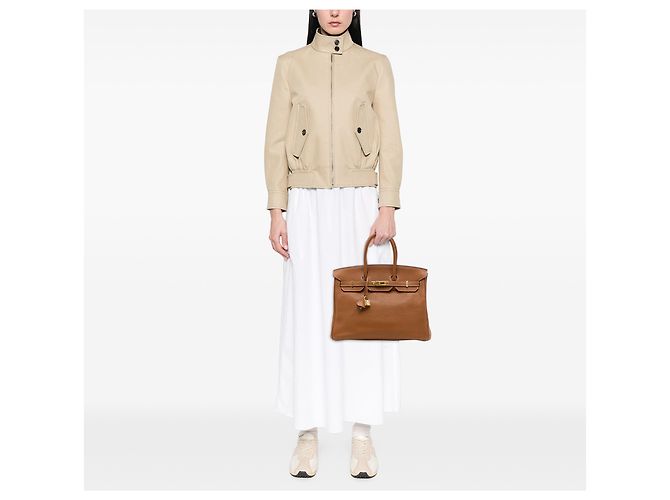 Hermès Brown Togo Birkin Retourne 35 - vista 6