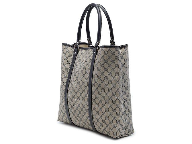 Borsa Tote Verticale Gucci Beige GG Supreme Joy - vista 2