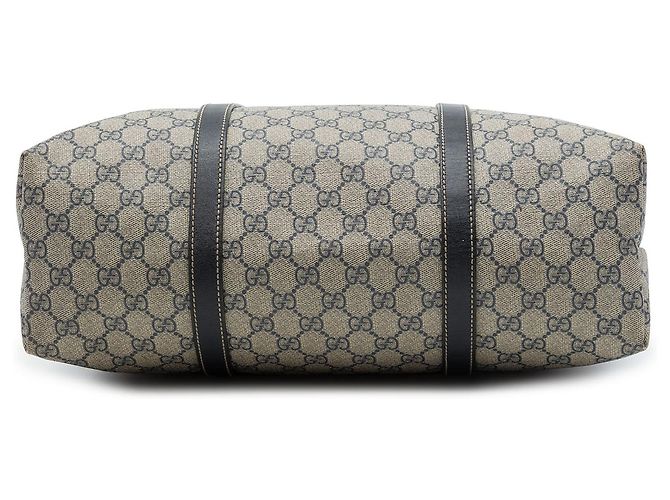 Borsa Tote Verticale Gucci Beige GG Supreme Joy - vista 3