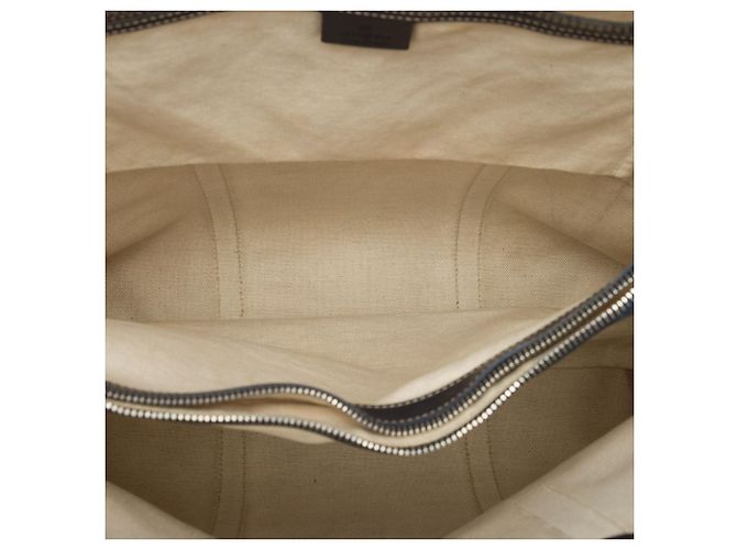 Borsa Tote Verticale Gucci Beige GG Supreme Joy - vista 4