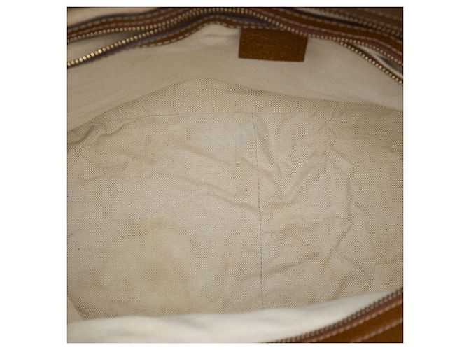 Gucci Bree Tote aus beigem GG Canvas - Ansicht 4