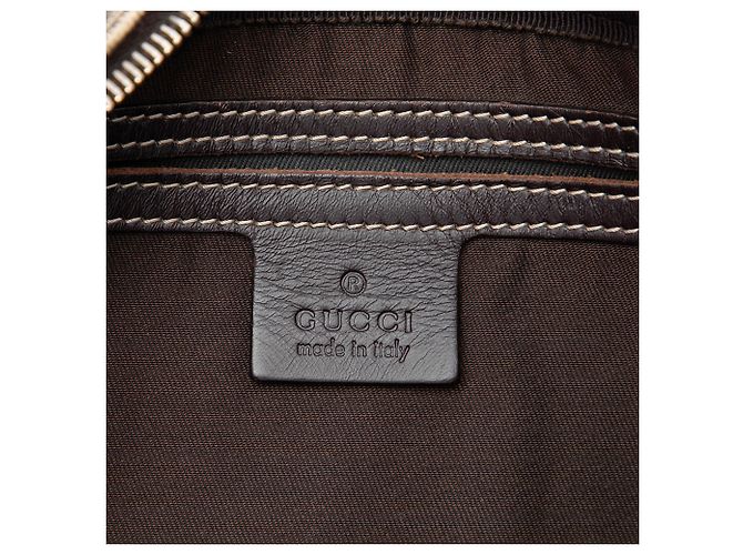 Gucci Beige GG Supreme Crossbody - vista 5