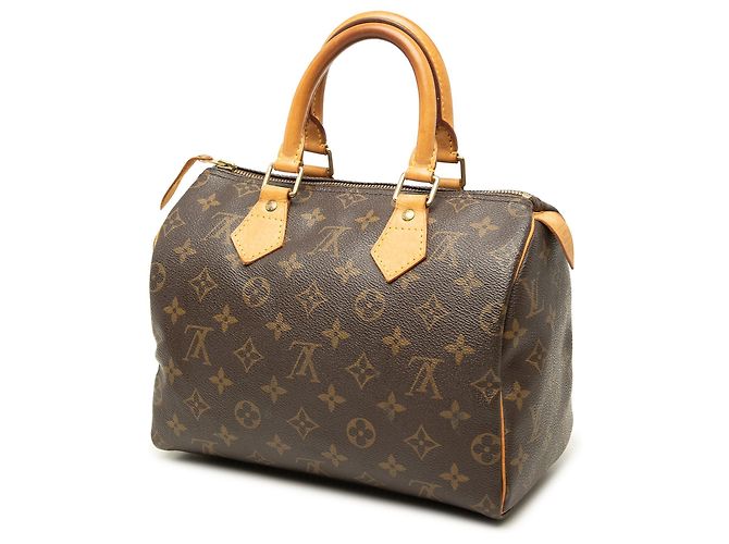 Louis Vuitton Brown Monogram Speedy 25 - vista 2
